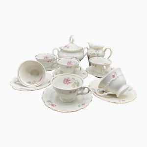 Bavaria Kaffeeservice von Schirnding Porzellan, 14 . Set