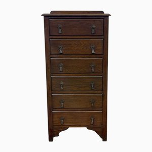 English Oak Chest of Drawers, 1930s