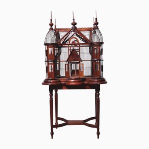 Antique Wooden Aviary, 1900s