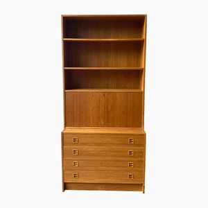 Mid-Century Modern Danish Modular Teak Desk by Sejling Skabe, 1960s