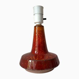 Lámpara de mesa de Helge Bjufstrøm para Søholm, años 60