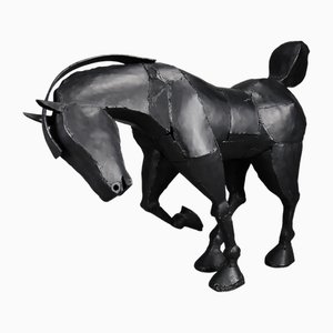 Lida Boonstra, Geschweißte Pferdeskulptur, 1998, Eisen