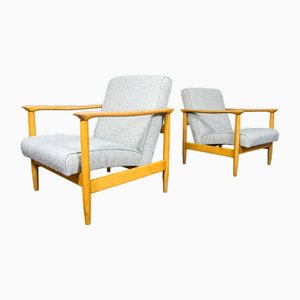 Set of Vintage GFM-142 Lounge Chairs by Edmund Homa, 1960s