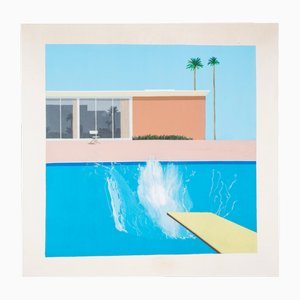 David Hockney, a Bigger Splash, 2017, Litografía