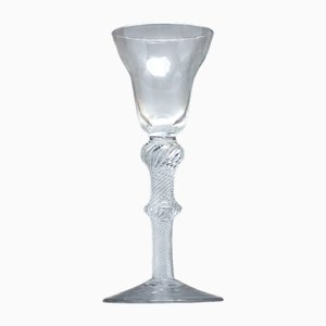Copa de vino antigua torcida, 1750