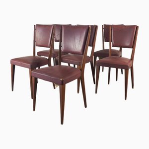 Vintage Chairs by Vittorio Dassi, 1950s, Set of 6