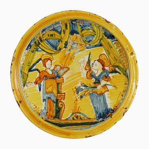 Support en Majolique Décoré