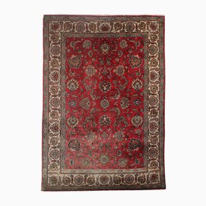 Tapis Asiatique Antique en Coton et Laine
