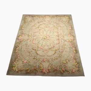 Tapis Aubusson en Coton et Laine, France