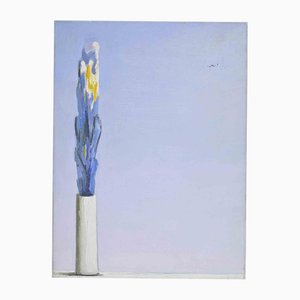 Gino Guida, Iris, Ölgemälde, 1980er