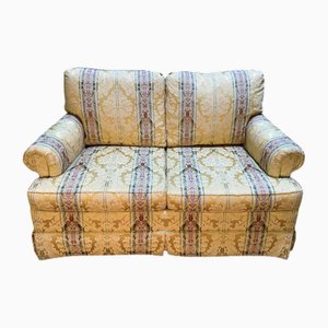 English Style Silk Damask Sofa