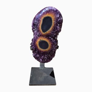 Large Natural Amethyst Stalactite Flower Formation