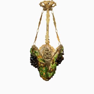 Lustre Mid-Century en Raisin, Italie