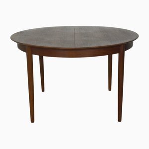 Mesa de comedor extensible danesa de teca de Dyrlund