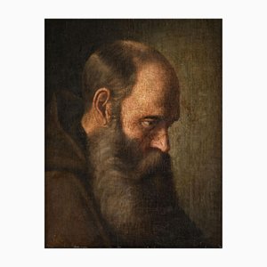 Spanish School Artist, Saint, 17th Century, Oil on Canvas