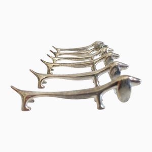 Vintage Knife Rests, Set of 6
