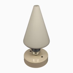 Lampe de Bureau Cône Space Age en Verre de Artemide, 1970s