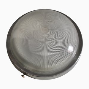 Lámpara de techo vintage de Holophane, años 40