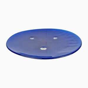 Glass Serving Bowl, 1970s