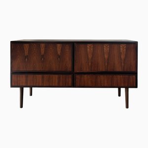Vintage Rosewood Stereo Cabinet Model 2 by Gunni Omann for Omann Jun, Denmark, 1960s