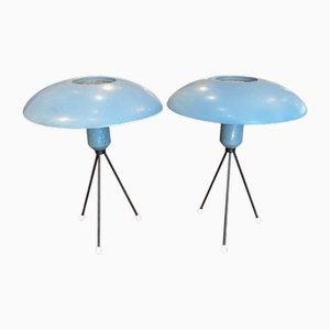 Dutch Table Lamps by Kalff for Philips, 1950s, Set of 2