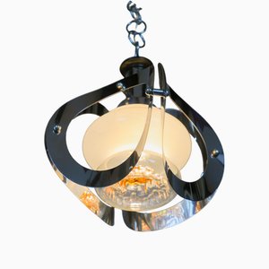 Lampada vintage in vetro di Murano attribuita a Toni Zuccheri per Mazzega, anni '70