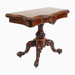 Table de Jeux Victorienne Antique, 1860