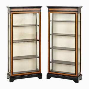 Victorian Display Nightstands, 1860, Set of 2