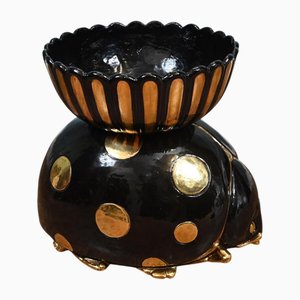 Mid-Century Modern Italian Planter in Porcelain