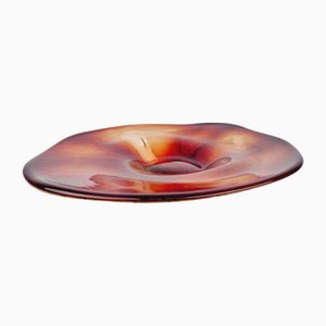 Vintage Obsidian Decorative Bowl, 1960s