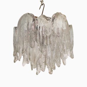 Lampadario vintage di Mazzega, anni '70