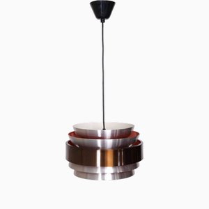 Mid-Century Modernn Dutch Pendant Light by Lakro Amstelveen, 1966