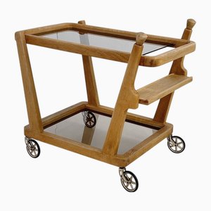 Carrito de servicio de Guillerme & Chambron, años 50