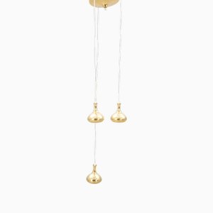 Vintage Swedish Hanging Lamp by Hans-Agne Jakobsson, 1960