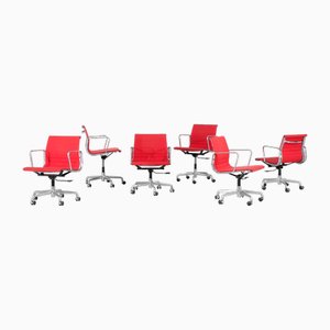 EA 117 Chairs by Charles Ray Eames for ICF Usa, 1980s, Set of 6
