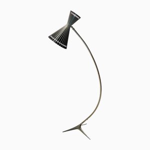 Lampadaire Vintage en Laiton de Kalmar, Autriche, 1950s