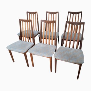 Chaises de Salle à Manger Vintage en Teck de G-Plan, 1970s, Set de 6
