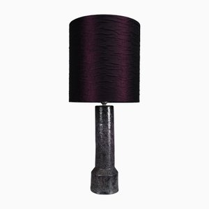 Mid-Century Modern Purple Ceramic Table Lamp by Pieter Groeneveldt, 1960
