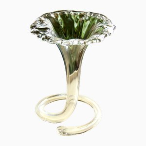 Vintage Murano Glas Blumenvase, 1970er