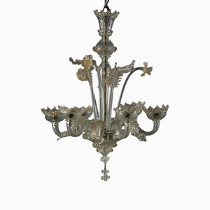 Venetian Murano Blown Glass Chandelier