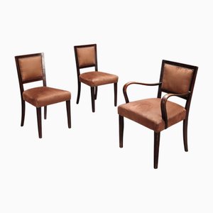 Vintage Chairs, 1950s, Set of 3