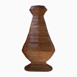 Mid-Century Wooden Vase, Europe, 1960s
