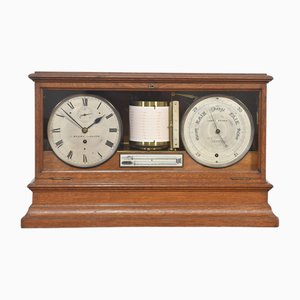 Oak Cased Weather Station
