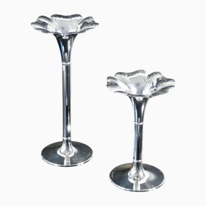 Bougeoirs en Argent 800, Set de 2