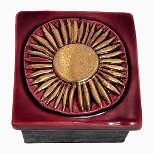 Sunflower Jewelry Box, 1960