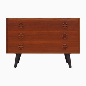 Vintage Danish Teak Chest of Drawers, 1960s