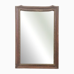 Lacquered Wood Mirror, 1960s