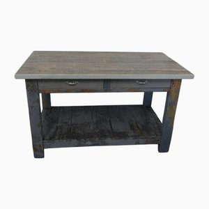 Vintage Fir Counter, 1950s