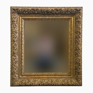 Wooden and Glass Mirror