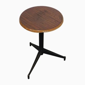 Taburete vintage de tres pies, 1960
